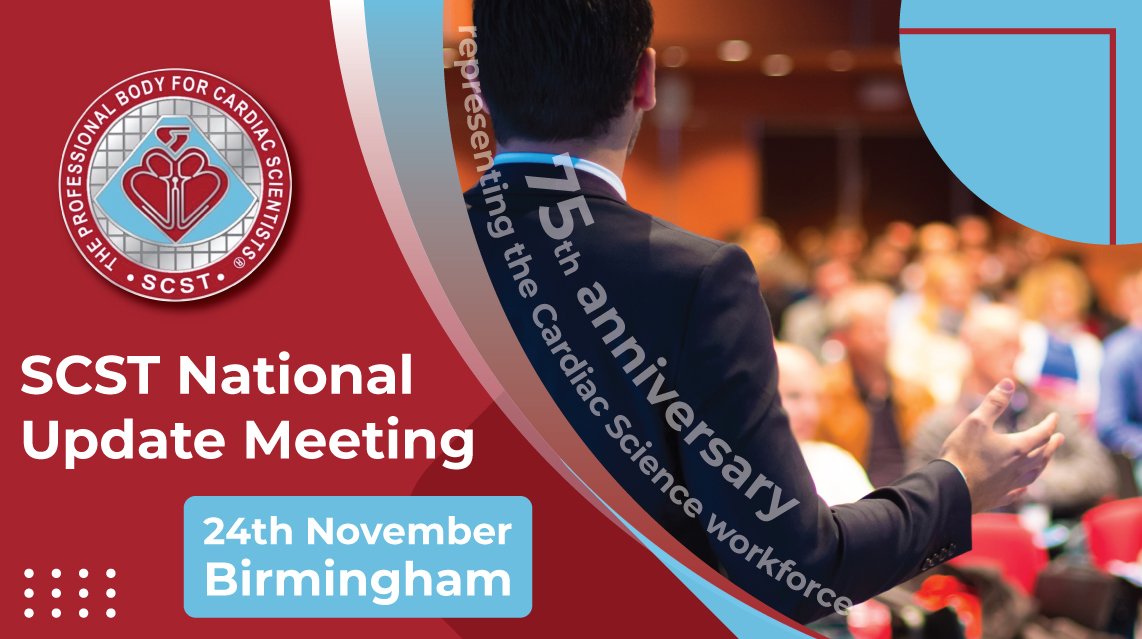 📣The SCST National Update Mtg is back to a ‘face2face’ meeting. SCST celebrates its 75th anniversary in representing the Cardiac Science workforce with an incredible programme &amp; line-up of speakers.

👉More info &amp; tickets:
scst.org.uk/national-updat…

#cardiacscience #physiologist
