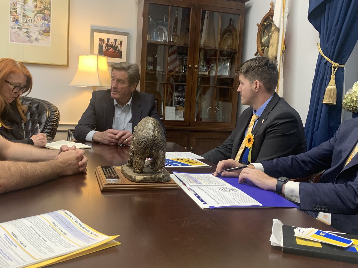 KevinWolfJr's tweet photo. @RepGaramendi thank you for meeting us this week for the #UkraineActionSummit!

Слава Україні! https://t.co/XeV1arkMHA