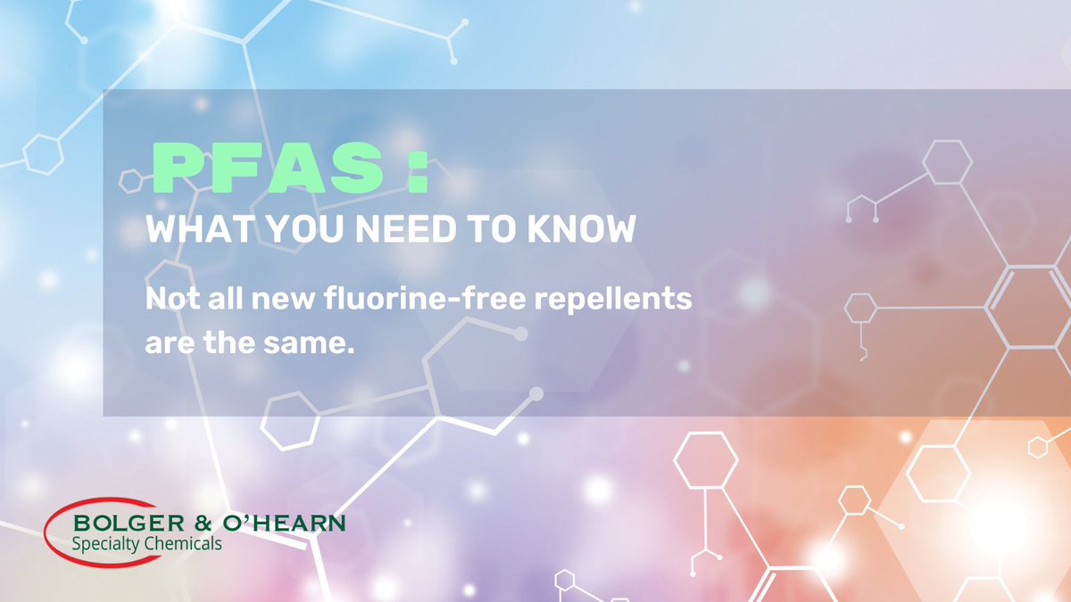 Next week  teams from Bolger &amp; O'Hearn will be on the road, first in Orlando, at ATA Expo, and then in Portland, Oregon, at the Functional Fabric Fair. At both, we're sharing the good news about our time-tested, high performance PFAS-Free durable water repellents.