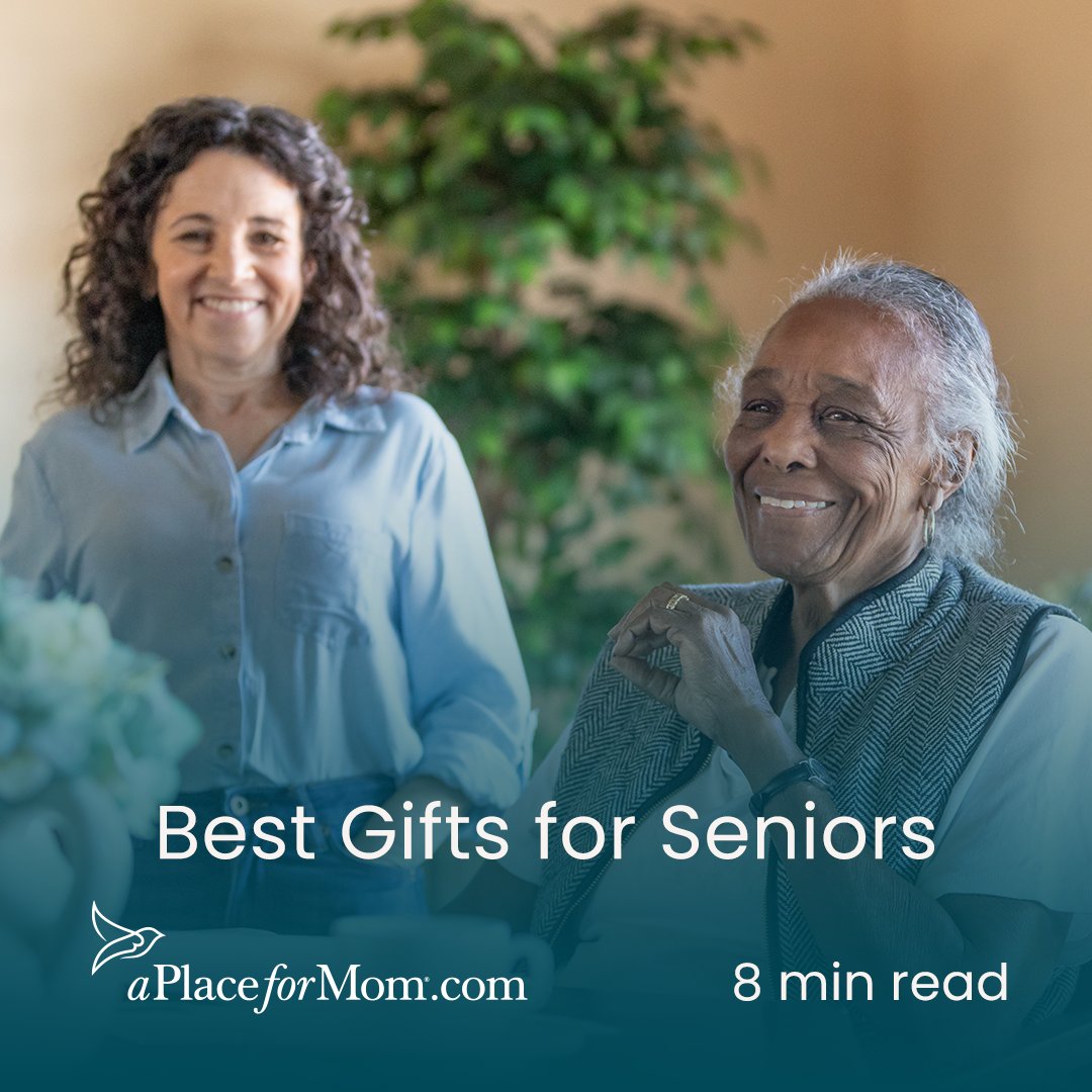 Find the perfect gifts for your mom and dad or other seniors this holiday season to show your love and appreciation:
aplaceformom.com/caregiver-reso…