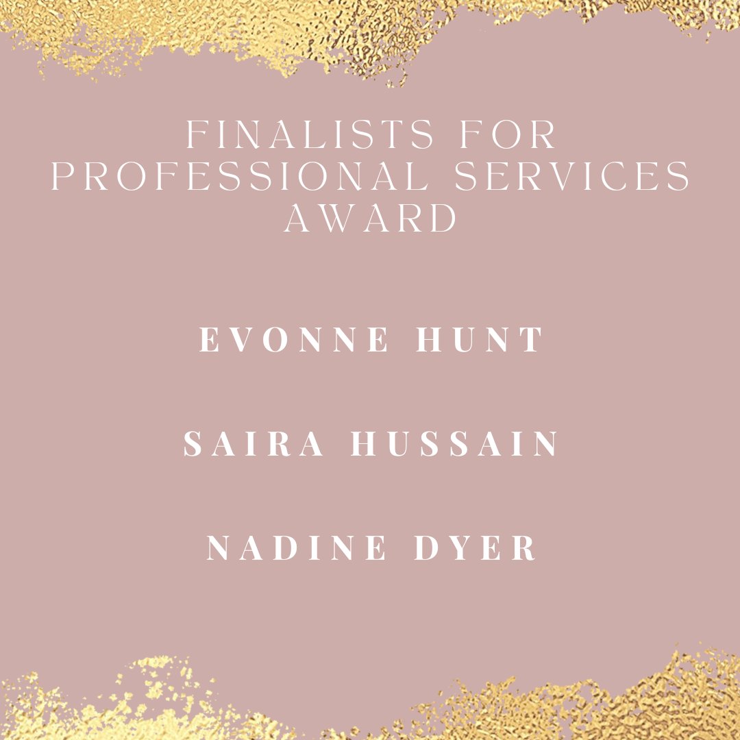 The time has finally come to announce our first finalists 🎉
Congratulations to everyone who was nominated more coming soon👀
Please check your emails if you see your name.
@sonyabarlowuk @EvonneHunt2306 @Hadnco @EmpressAsher  @SheilaSobrany  @GlobalLecturer @HARMnetwork