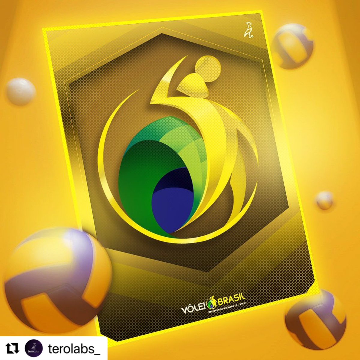 sfvupdate's tweet photo. 📲 CBV via Feed:

Um álbum de figurinhas digital, com NFTs dos craques do vôlei nacional. 

Uma coleção que pode desbloquear prêmios e experiências exclusivas. 

A nova parceria da CBV com a Tero Labs, empresa líder na área de colecionáveis digitais no Brasil, vai proporcionar momentos incríveis para os voleifãs!

Comece a sua coleção! A figurinha 001 do álbum já está disponível de forma gratuita. Basta acessar o link que está na bio e usar o código VOLEIBRASIL.