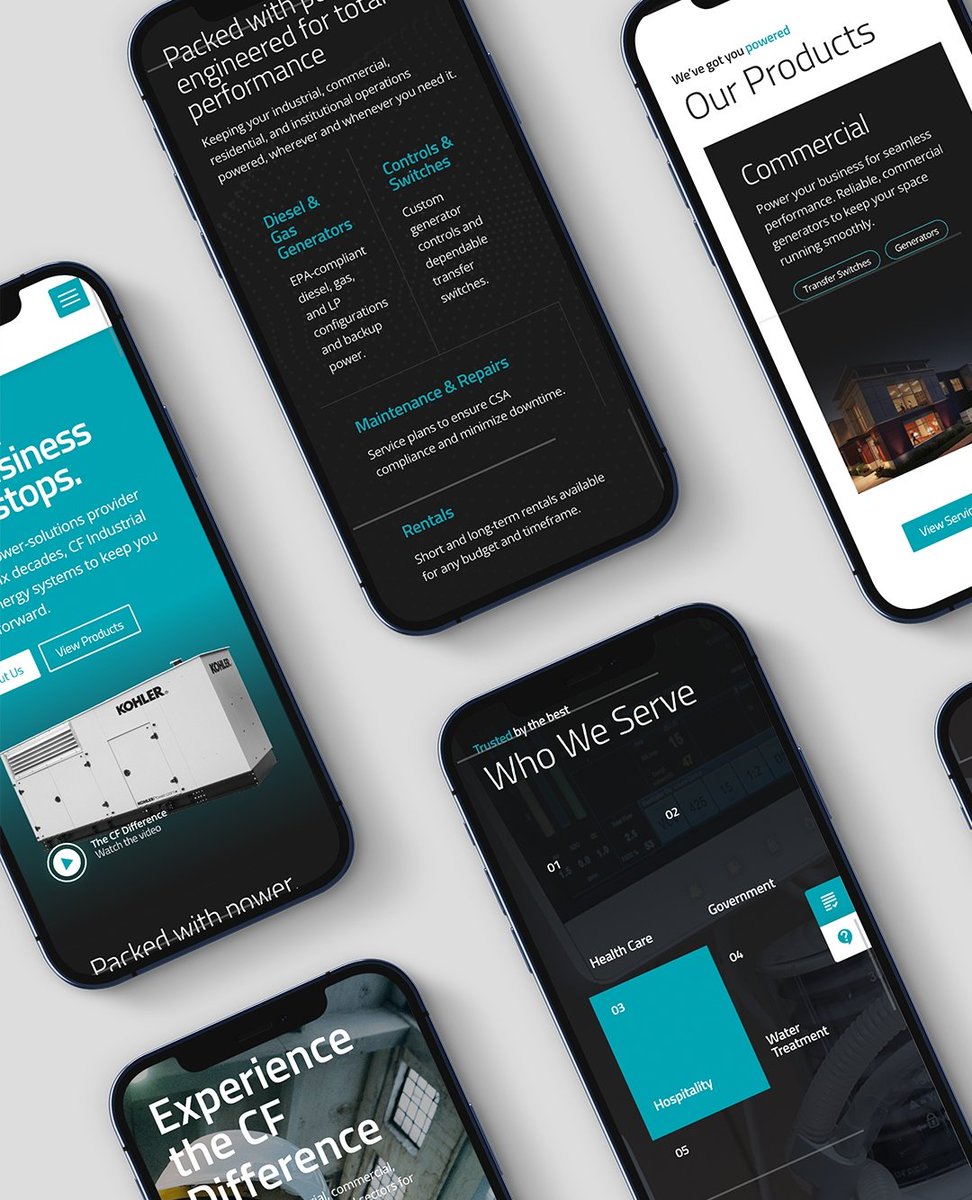 PUREind_'s tweet photo. Thrilling rebrand with CF Group/CF Industrial! 🚀 Retaining their iconic elements, we've given their #branding a modern twist. Explore CF Group's businesses and CF Industrial's tech site for a fresh experience.
⁠
🔗 Visit → https://t.co/IQEFuG217R  https://t.co/YJMRBIX19O