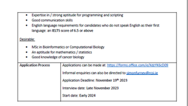 Genomics Data Science - SFI CRT tweet media