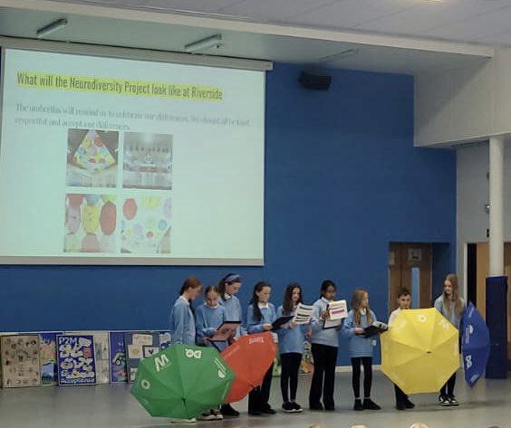 Riverside Primary - Bun Sgoil Taobh na h-Aibhne (@rpsinstirling) on Twitter photo Our pupil leadership group ‘AP Gang’ wowed our school with their assembly yesterday. This launched our whole school Neurodiversity project that will develop our knowledge of neurodivergent people & foster a culture of acceptance, support & understanding <a href="/ADHDFoundation/">The Neurodiversity Charity ADHD Foundation</a> Our pupil leadership group ‘AP Gang’ wowed our school with their assembly yesterday. This launched our whole school Neurodiversity project that will develop our knowledge of neurodivergent people & foster a culture of acceptance, support & understanding <a href="/ADHDFoundation/">The Neurodiversity Charity ADHD Foundation</a>