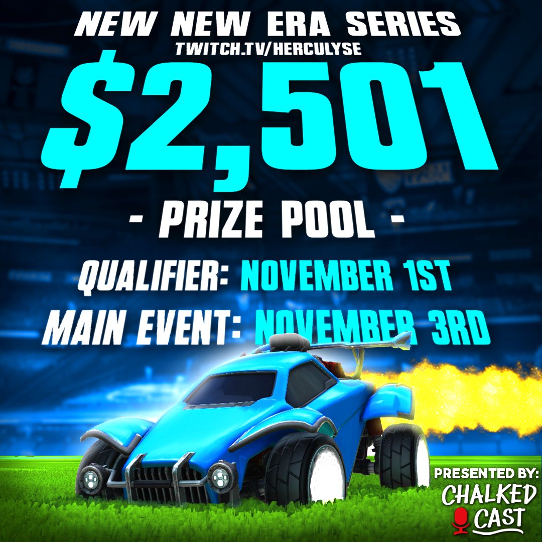 Herculyse x @ChalkedCast present… The NEW NEW ERA SERIES!!! ✨ uncapped qualifier ✨ 16 teams advance ✨ biggest prizepool yet 🤯 Link to sign up below! ⬇️