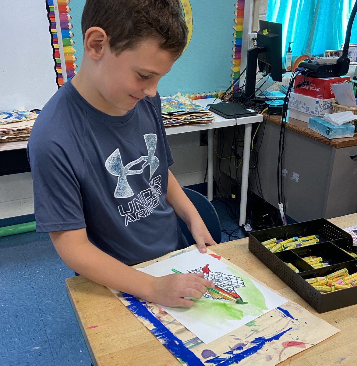 Davidsonville Elem. (@desaacps) on Twitter photo Our third grade artists are wrapping up their fall leaf project. They used watercolors to fill the negative space. <a href="/AACPSVisualArts/">AACPSVisualArts</a> Soon they will be on display! Our third grade artists are wrapping up their fall leaf project. They used watercolors to fill the negative space. <a href="/AACPSVisualArts/">AACPSVisualArts</a> Soon they will be on display!