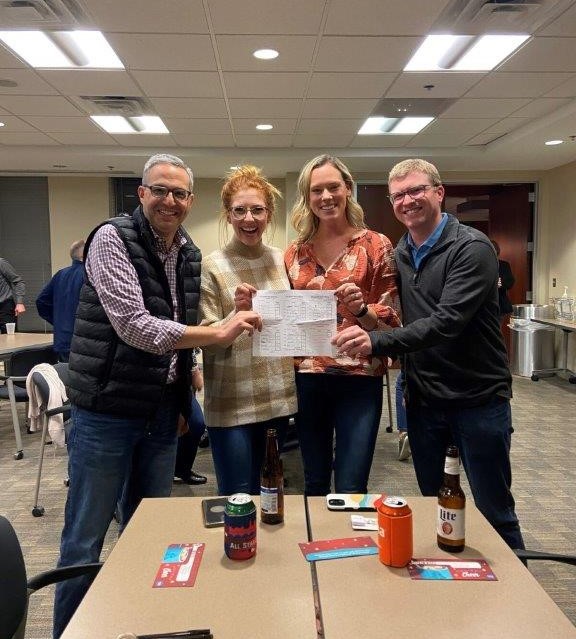 PSAFinancial's tweet image. Our team put their thinking caps on during our first-ever #TriviaNight! Shout out to everyone who joined in for a night of fun and a little friendly competition. Thanks to our Spirit Committee for planning such a great event! #EmployeeAppreciation