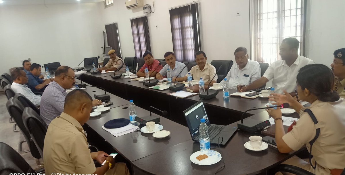 To combat drug menace and to ensure effective communication amongst various govt. stakeholders of Nalbari District w.r.t fight against drug, a monthly review NCORD meeting was organized at SP Office, Nalbari. @CMOfficeAssam @assampolice @DGPAssamPolice