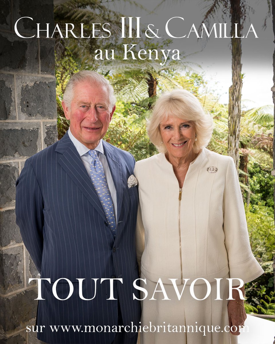 👑 Charles III et Camilla sont attendus au Kenya dans quelques jours pour une visite d'Etat historique et diplomatique. 🇰🇪

Frederic de Natal vous en dévoile tous les secrets 👇👇👇

monarchiebritannique.com/blog/famille-r…