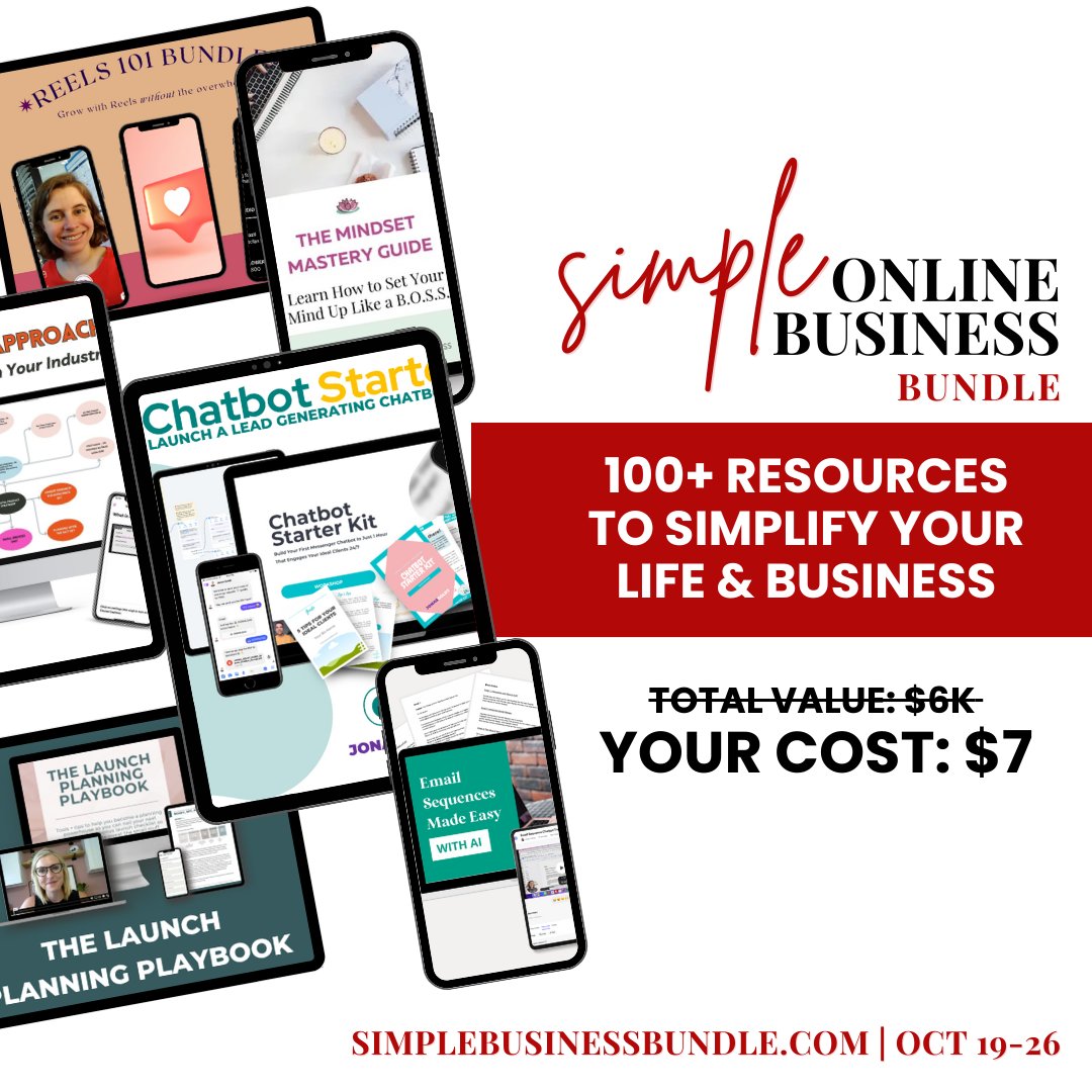 ItsAllFromHome's tweet photo. Last day for this ridiculously amazing deal.
$7 for 100+ resources to simplify your biz.
Grab it here: https://t.co/Onj6z9o6cW (#afflink)
#businessbundle #endstoday #SMM #marketingdeals #smallbusiness #smallbusinessowner #solopreneurtips https://t.co/qoNhau00Oy