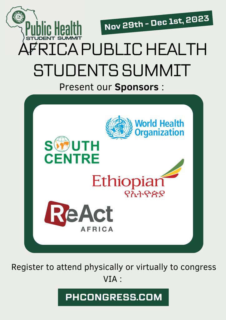 YudaSulePascha1's tweet photo. Stay tuned for exciting updates. 🌍🎉 #PHSS2023 #phss #PHSSAfrica #AfricaYouthSummit #Onehealth
@beat_the_bugs https://t.co/g7d29vS5U1