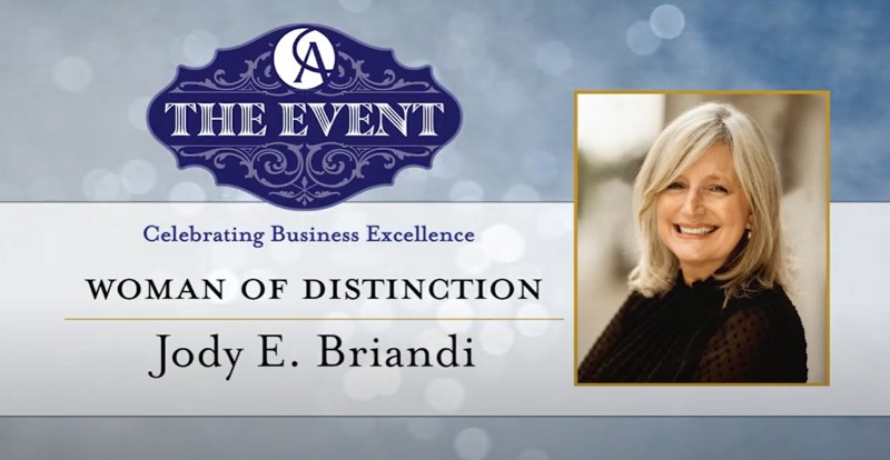 Congratulations to Hurwitz Fine President/Managing Partner Jody Briandi, who was honored by the  <a href="/Amherst_Chamber/">Amherst Chamber of Commerce</a> as the "2023 Woman of Distinction" at their annual showcase this week. 
hurwitzfine.com/blog/jody-bria…