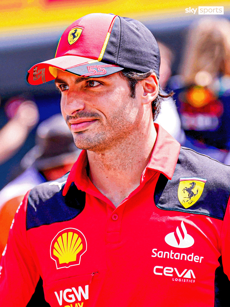 SkySportsF1's tweet photo. Carlos Sainz is feeling unwell and won’t be at the track today. Ferrari say it’s nothing serious and expect him back tomorrow 🙌 https://t.co/N0fySXu3Uo