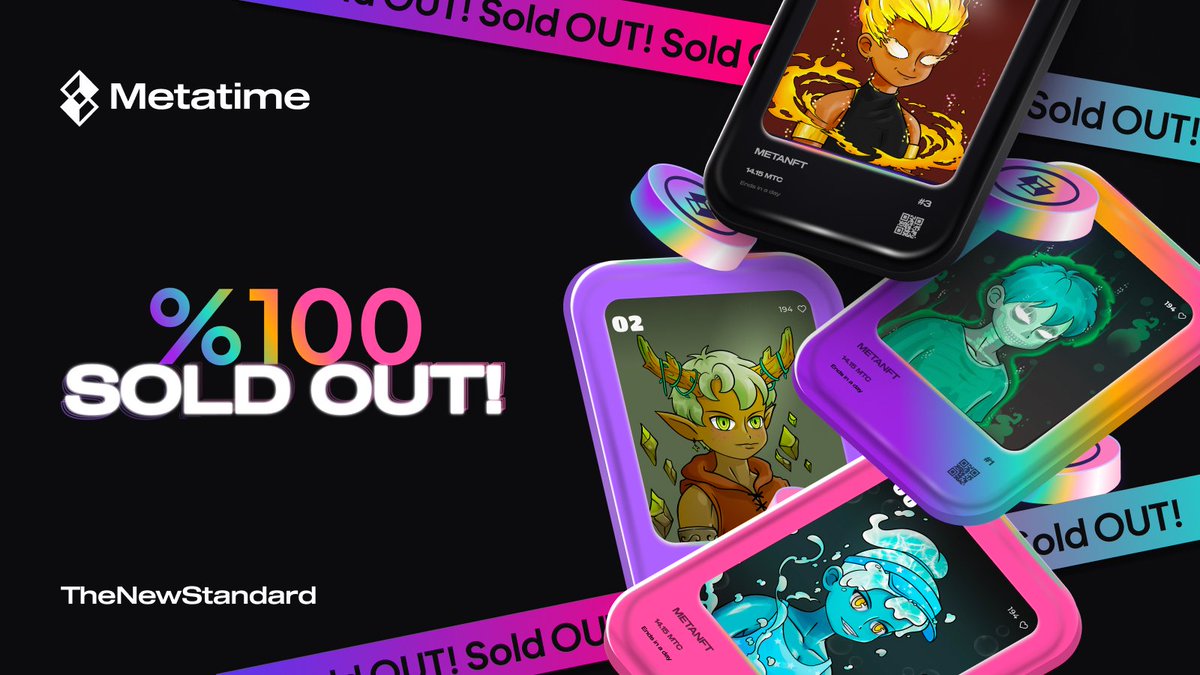 WE ARE SOLD OUT!

SPECIAL THANKS TO OUR AMAZING COMMUNITY.

SEND YOUR METATIME NFTS!!