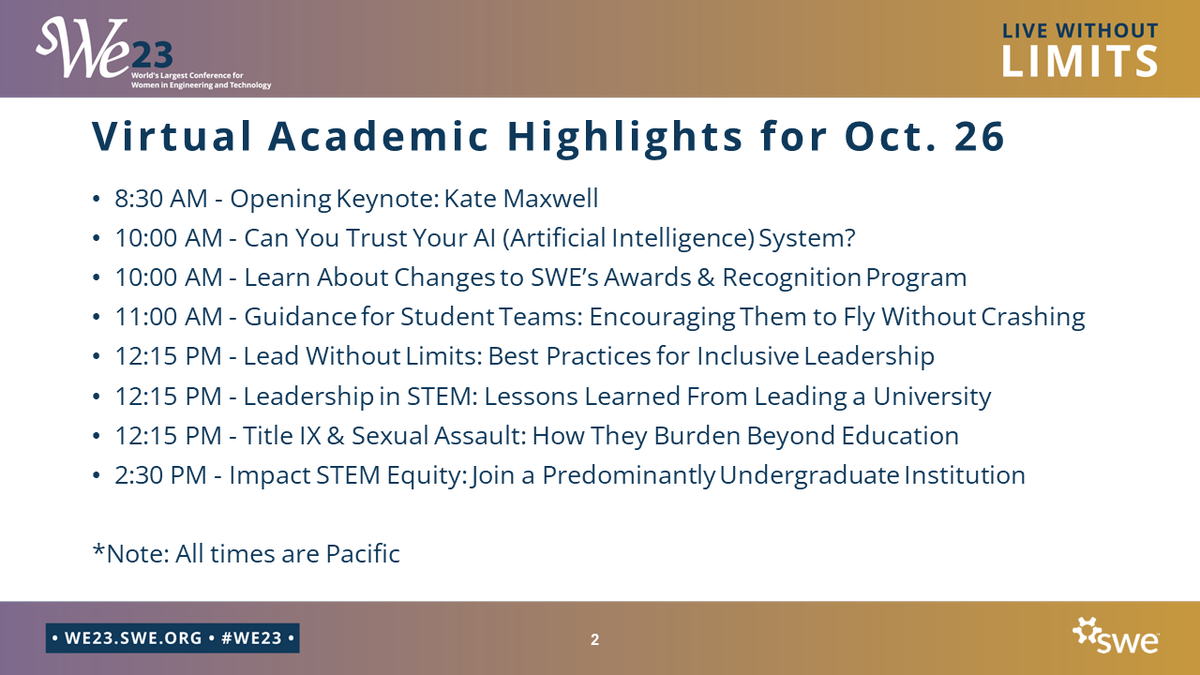 SWE WomenInAcademia tweet media