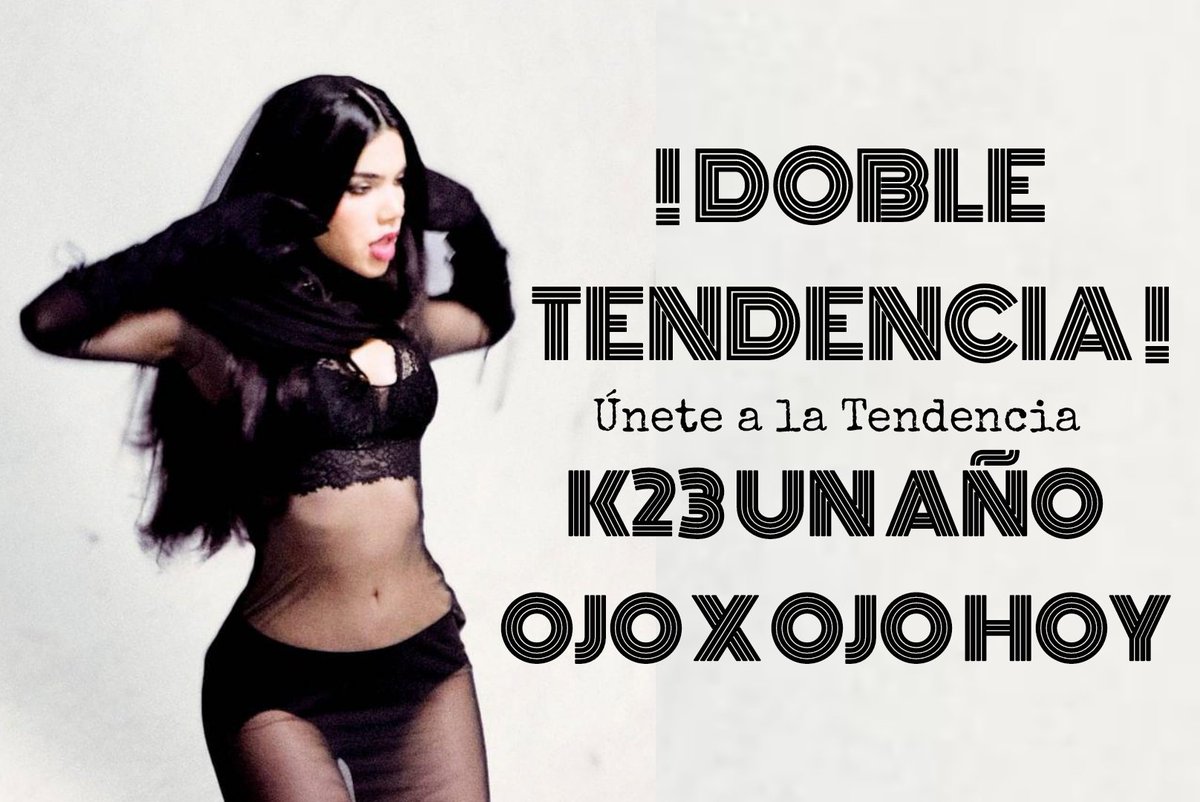 n33dwords's tweet photo. 🚨 ¡Únete a la Doble Tendencia! 🚨

(No me gusta poner metas, pero, creo que hoy es necesario si queremos darle todo nuestro apoyo, ojalá apoyen ✨)

Meta: 300 comentarios 💗

K23 UN AÑO
OJO X OJO HOY 

Like y Rt para llegar a más keninis 🐇. https://t.co/730b1WRVwA