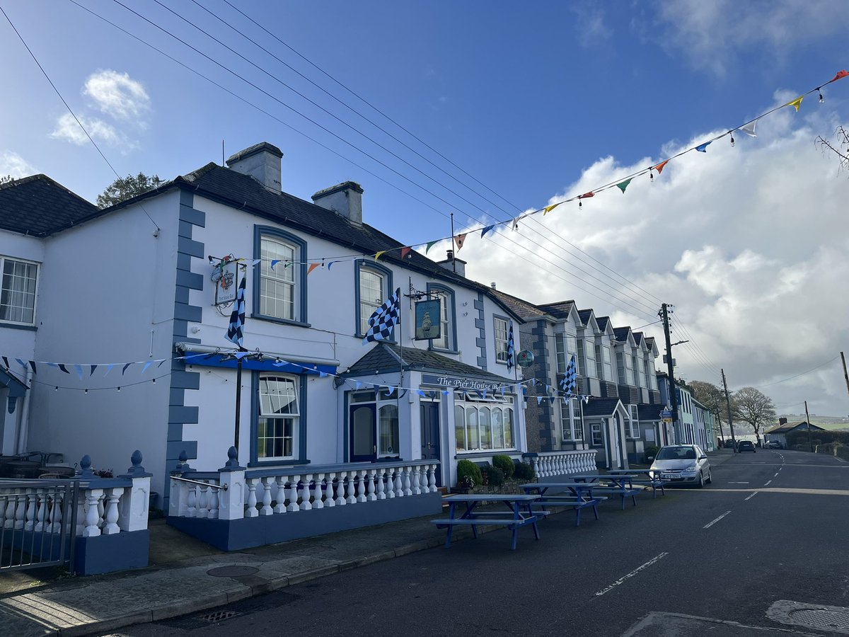 BarryroeGAAClub's tweet photo. 🟦🟦🟦 JAFC Final Buildup 🟦🟦🟦

A small sample of flags, buntings, posters from around the parish! As a Club, we wish to thank everyone in the parish, supporters near&amp;far, businesses who supported our Club &amp; it's endeavours this season👏 

#painttheparishblue #blues2023 https://t.co/vFgATJOGxp