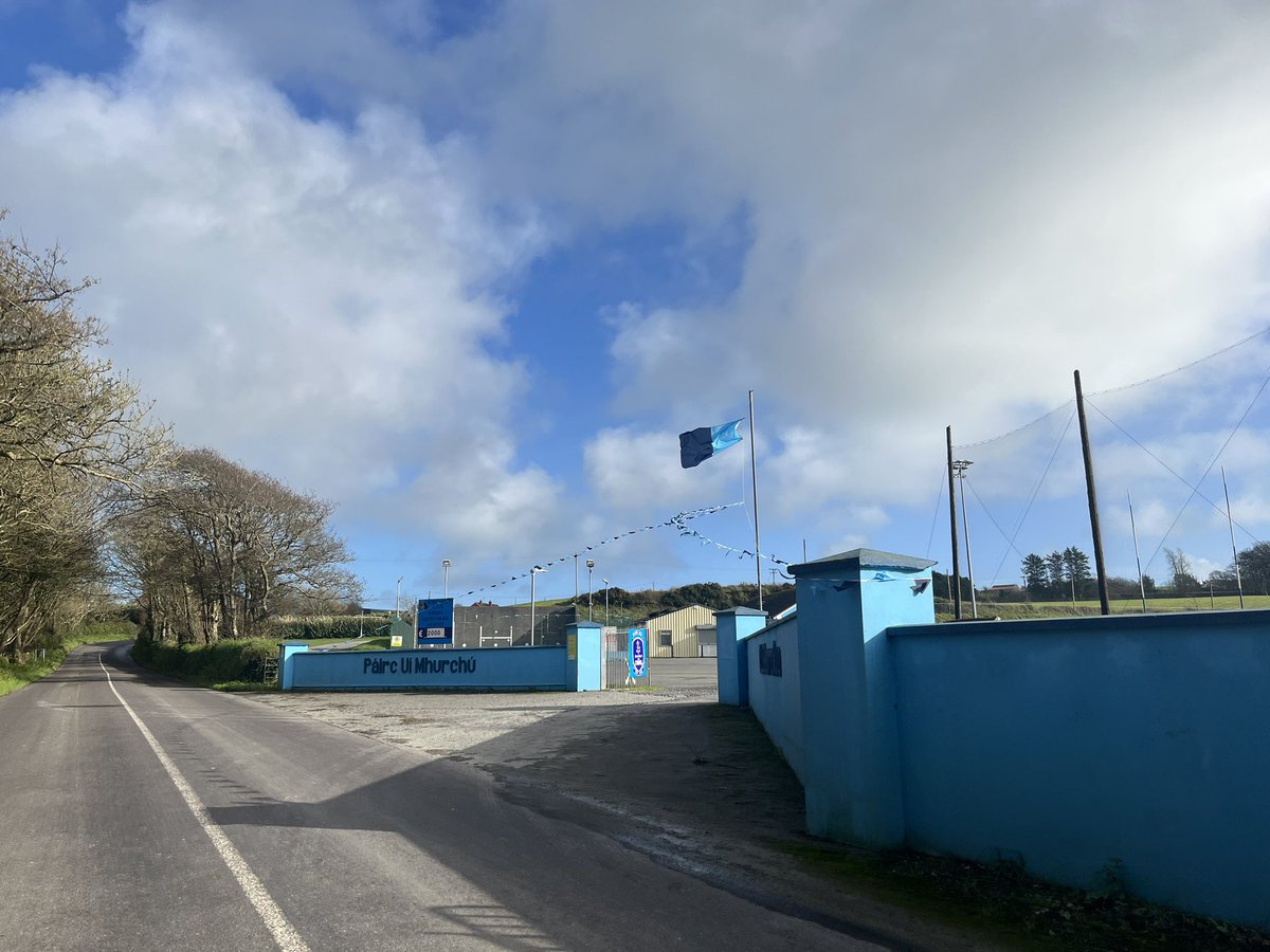 BarryroeGAAClub's tweet photo. 🟦🟦🟦 JAFC Final Buildup 🟦🟦🟦

A small sample of flags, buntings, posters from around the parish! As a Club, we wish to thank everyone in the parish, supporters near&amp;far, businesses who supported our Club &amp; it's endeavours this season👏 

#painttheparishblue #blues2023 https://t.co/vFgATJOGxp
