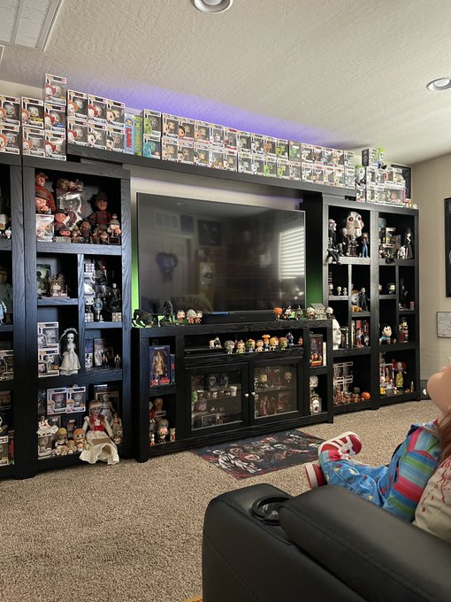 Just wanted to post some of my collection. I&rsquo;m a serious horror collector and have loved toys, any kind<a href="/tag/horrorcollector"class="tags"><span>#horrorcollector</span></a><a href="/tag/ilovehorror"class="tags"><span>#ilovehorror</span></a>