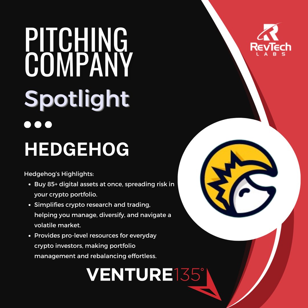 🦔Hedgehog provides digital platforms & automated tools to simplify #crypto #investing. Their robo-advisor enables efficient research, diversified portfolios, & secure digital asset management.

See crypto investing transformed at #V135...
lnkd.in/gfcMimr4 @HedgehogDotApp