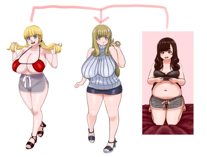 育ちっぱなしの清らかな童顔フェイスの牛田ちゃんに
打算的ぽっちゃりボディとお姉さんな色気を乗っける試み 