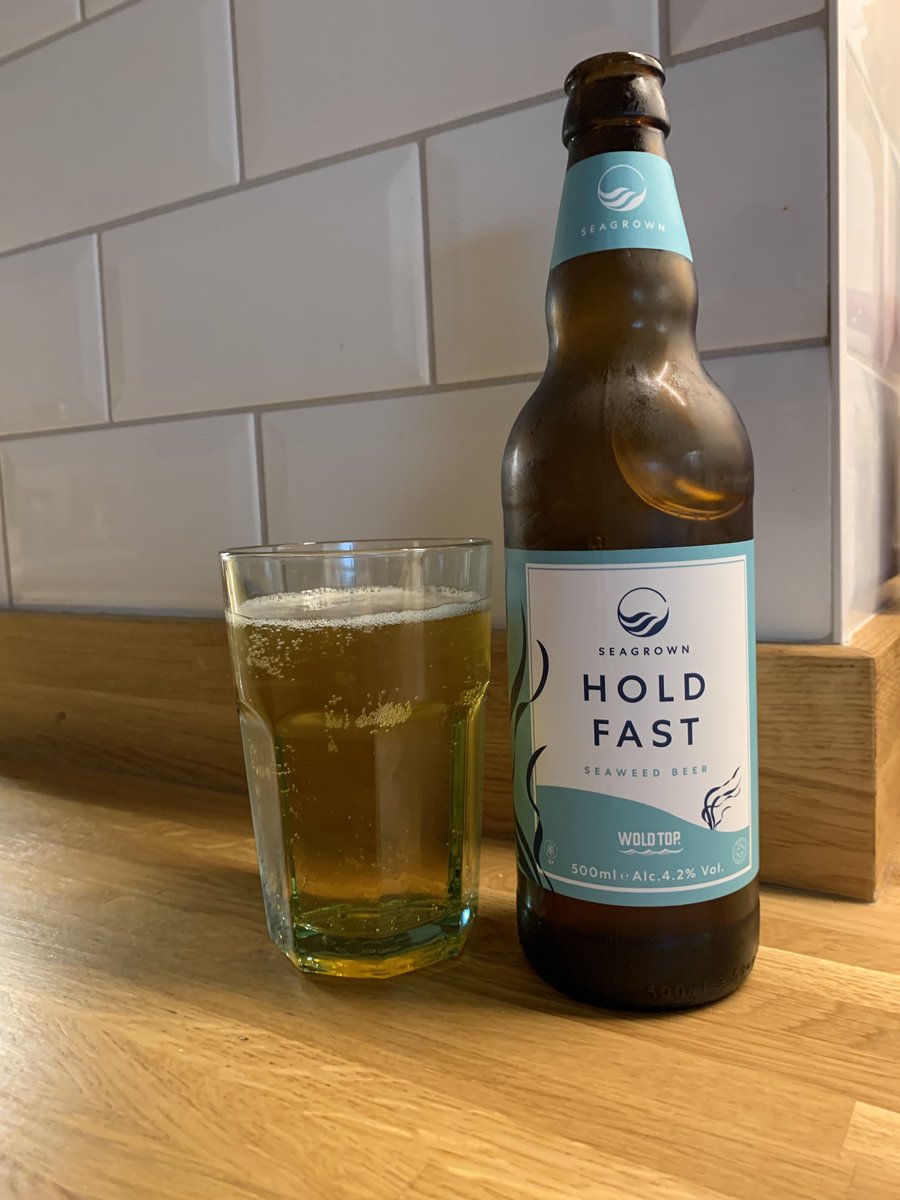 Sian Rees (@dr_sian_rees) on Twitter photo <a href="/SeaGrown/">SeaGrown</a> What a lovely beer! Made with Yorkshire grown kelp. How was yours <a href="/Pippa_J_Moore/">Pippa Moore</a>? <a href="/StrongerShores/">Stronger Shores</a> <a href="/SeaGrown/">SeaGrown</a> What a lovely beer! Made with Yorkshire grown kelp. How was yours <a href="/Pippa_J_Moore/">Pippa Moore</a>? <a href="/StrongerShores/">Stronger Shores</a>