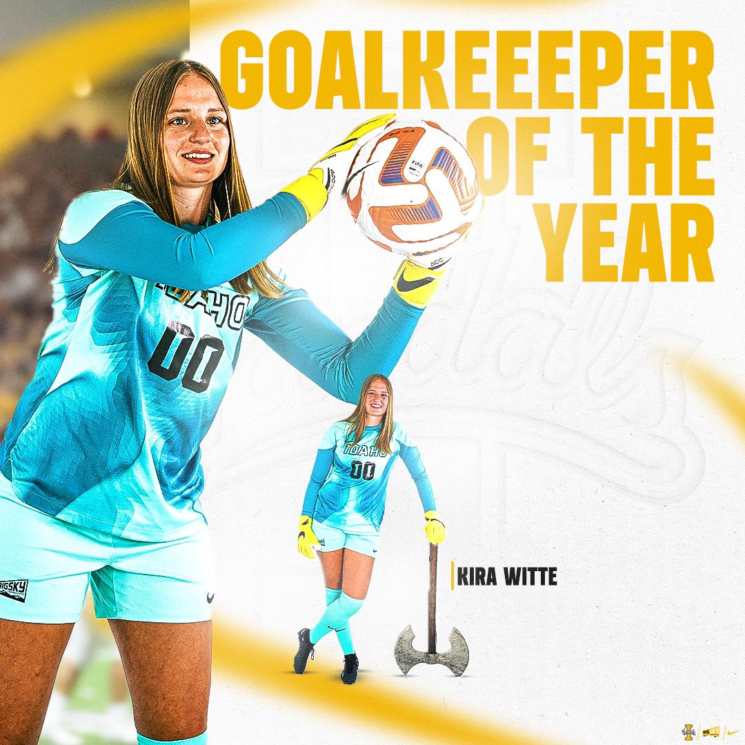 Vandal_Soccer's tweet photo. 𝓖𝓸𝓪𝓵𝓴𝓮𝓮𝓹𝓮𝓻 𝓸𝓯 𝓽𝓱𝓮 𝓨𝓮𝓪𝓻

For the second straight season, Kira has been named Goalkeeper of the Year! Witte led the team to another double-digit win season with 6 shutouts, 58 saves and played every single minute this season. Congrats Kira!

#GoVandals https://t.co/km8N4ZVhyW