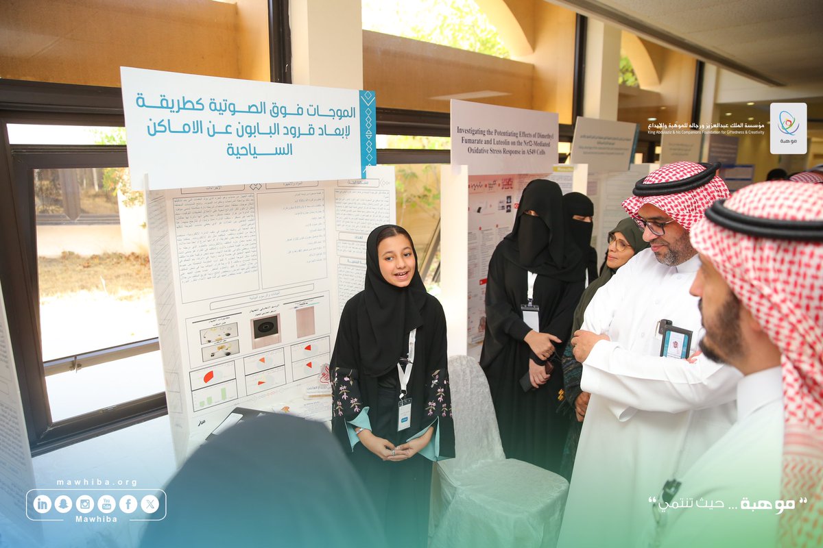 مؤسسة الملك عبدالعزيز ورجاله للموهبة والإبداع tweet media