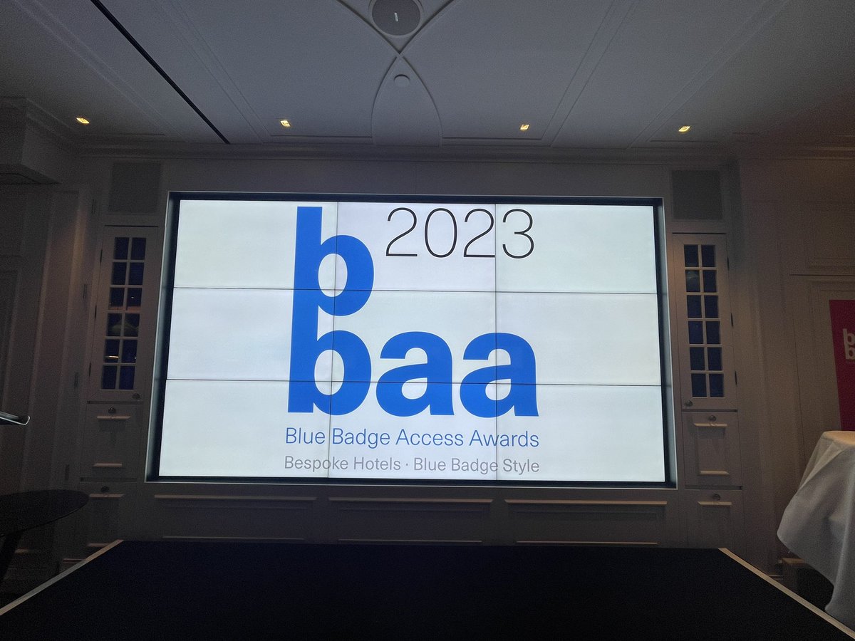 BlueBadgeAccess's tweet photo. Looking forward to seeing all of you tonight at our Blur Badge Access Awards 2023! #bbaa #accessforall https://t.co/0NzEtxuhb2