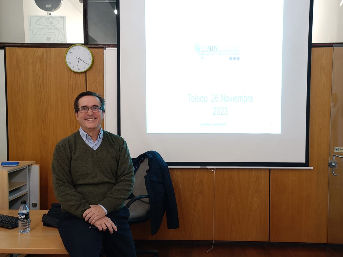 En el día de hoy, el  MNIN ha tenido el placer de contar con Fernando Laviña (<a href="/LavinaFernando/">FLR</a>), quien ha impartido una sesión sobre "Estrategias de internacionalización en contexto de incertidumbre" para nuestros alumnos 👏