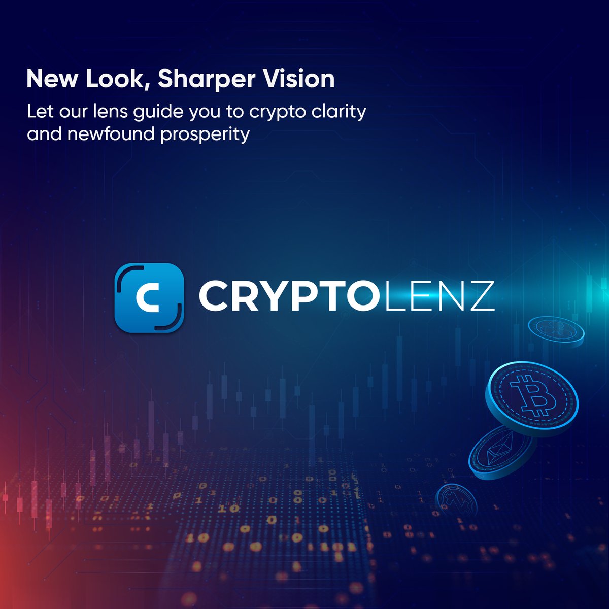 #Cryptolenz would like to welcome you to the brave new era of #Crypto! We've gotten ourselves a sharp new lens to bring you brighter insights on all things crypto! Join us today and unearth golden opportunities that can put you on the path to prosperity. #ICO #IDO #Airdrops