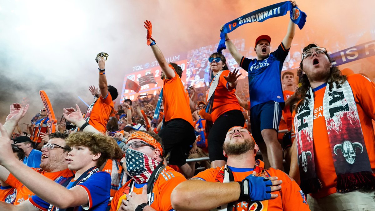 Best atmosphere in MLS. 🙌 Don't miss the first @fccincinnati playoff game at TQL Stadium: fccincy.com/3Sg5Hf1