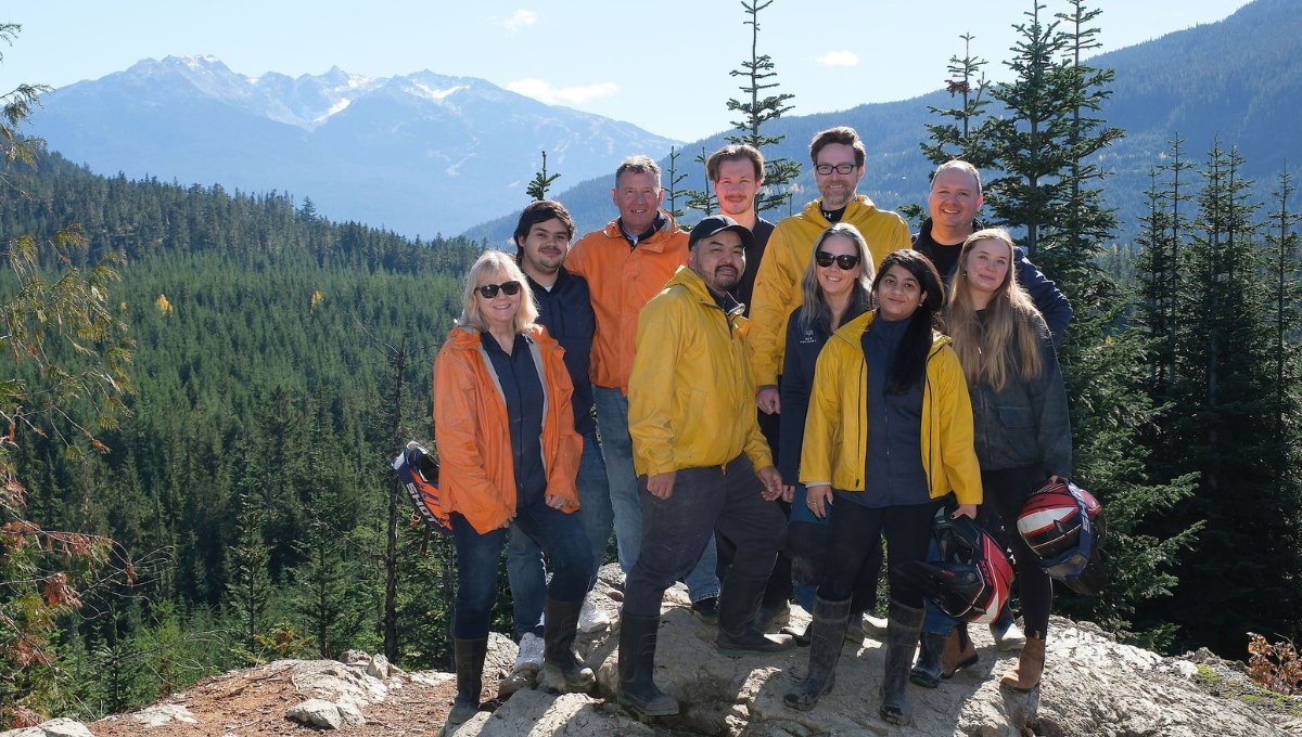 TheWebAdvisors's tweet photo. There's team building exercises, and then there's a squad of side-by-sides through rock and mud to stunning Whistler views 🏔️ 

What an epic recent team retreat, the first time in many years getting our whole team together from across the country!

#TheWebAdvisors #WhistlerBC https://t.co/W9JWHtvGXi