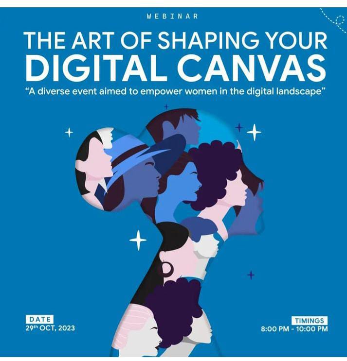 Calling All Visionary Women in The Digital Realm! Discover the secrets to unlocking your digital creativity and unleashing your full potential!; 
🗓️ Date: October 29, 2023
🕗 Time: 8:00 PM - 10:00 PM
📍 Location: Google Meet

RSVP NOW link :
forms.gle/s14Wg4wZBYjUo9…