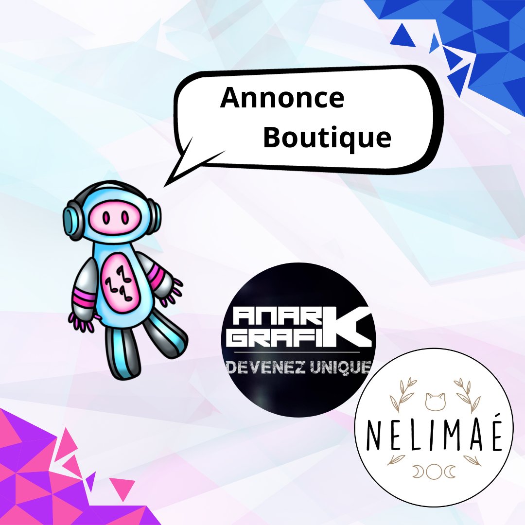 ForGames57's tweet photo. 🎨✨Explorez l'art de la personnalisation avec Anark Grafik et Nelimaé Création !🖌️🛠️
📌Découvrez Anark Grafik et Nelimaé Création à For'Games, le 11-12 novembre 2023 au Centre de Congrès du Burghof - Forbach.
#ForGames #Moselle #Forbach #Gaming https://t.co/7HdGG8R5FF
