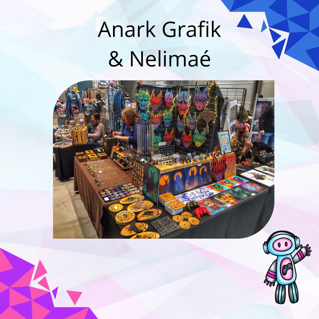 ForGames57's tweet photo. 🎨✨Explorez l'art de la personnalisation avec Anark Grafik et Nelimaé Création !🖌️🛠️
📌Découvrez Anark Grafik et Nelimaé Création à For'Games, le 11-12 novembre 2023 au Centre de Congrès du Burghof - Forbach.
#ForGames #Moselle #Forbach #Gaming https://t.co/7HdGG8R5FF