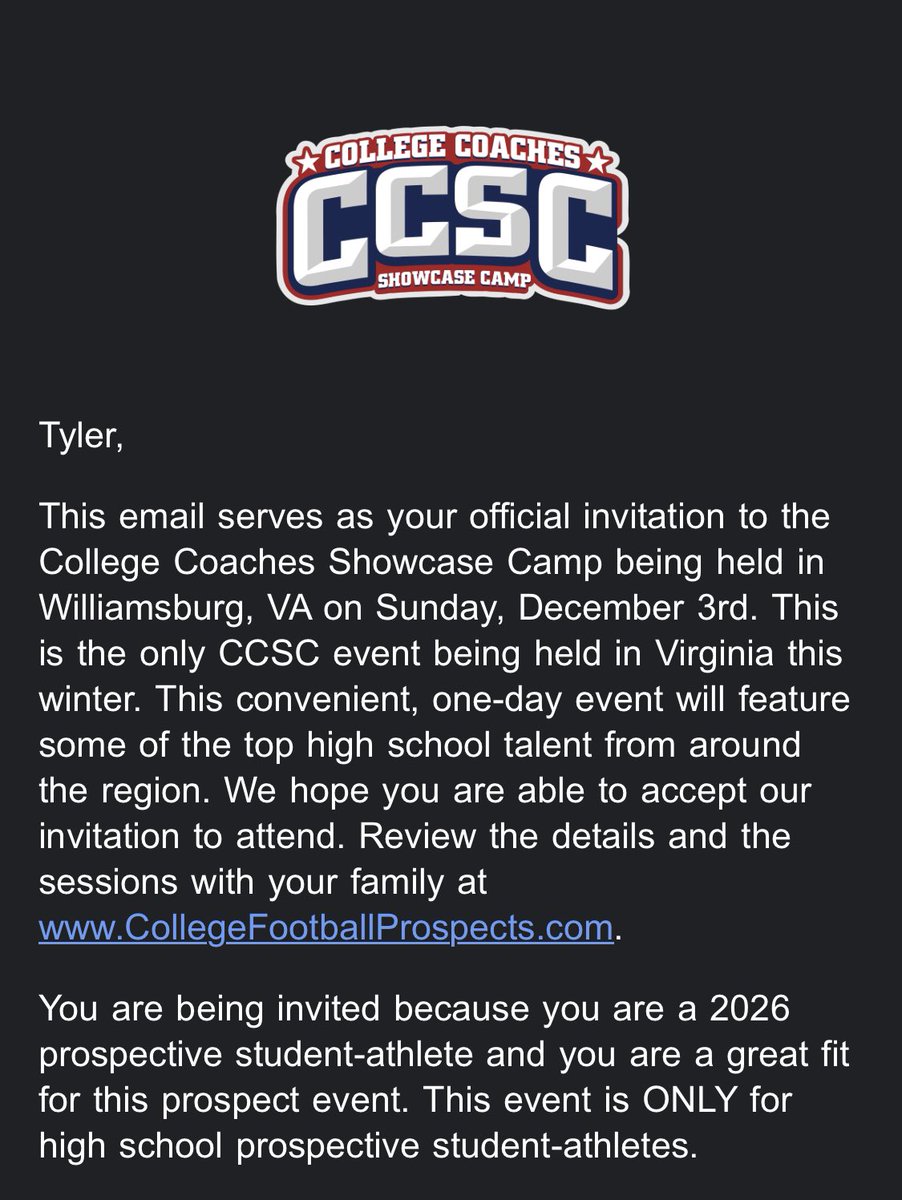 tferrell_77's tweet photo. Thank you for the invite to the College coaches showcase!🟡🟣🟡🟣🟡🟣 https://t.co/GZvpPSVoiv