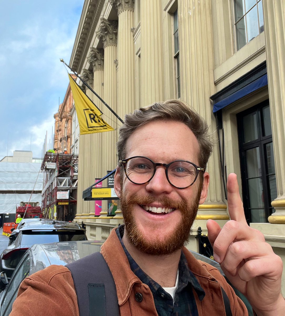 A great visit to the Royal Institution in Mayfair today. Founded in 1799, this is where Michael Faraday discovered electromagnetic induction in 1831, where Dewar invented the thermos flask and the existence of the electron was announced in 1897.