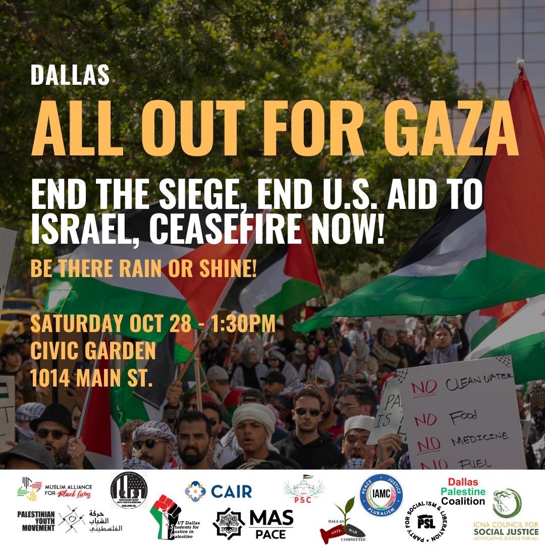 #Dallas #Palestine #DallasProtest #DallasProtests #FreePalestine