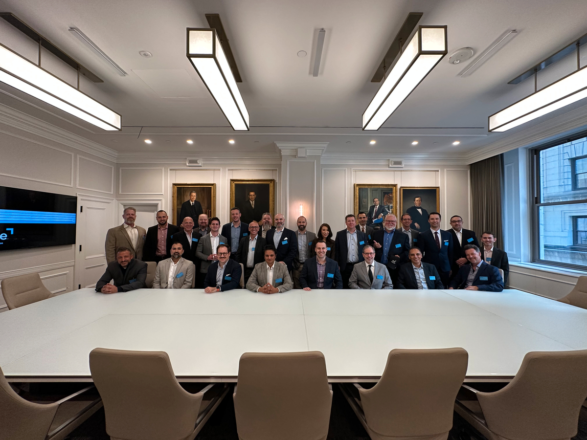 SVCIangels's tweet photo. We were excited to bring SVCI together for a day of unity at the @NYSE. From group discussion to cocktail reception-- and even seeing the Closing Bell live -- grateful for this community of CISOs and portfolio founders who drive new visions forward.✨🔔Thanks for having us, NYSE! https://t.co/ZxubdISpfU