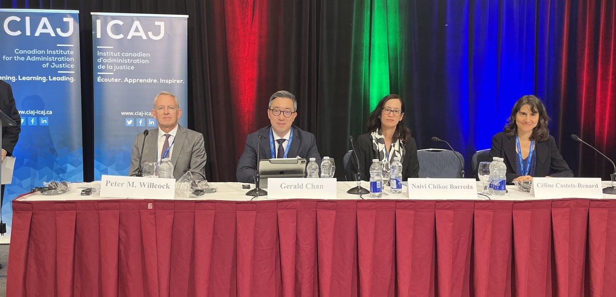 #CIAJ2023 Day/Jour 2 – Panel #6 «Les technologies et le droit international» / “Technology and Its Use in International Law” ✨ @BCCourtofAppeal @Gerald_Chan_law @stockwoodsllp @DrCiviluOttawa @CastetsRenard @AiGlobal @uOttawaTechLaw @DrCiviluOttawa