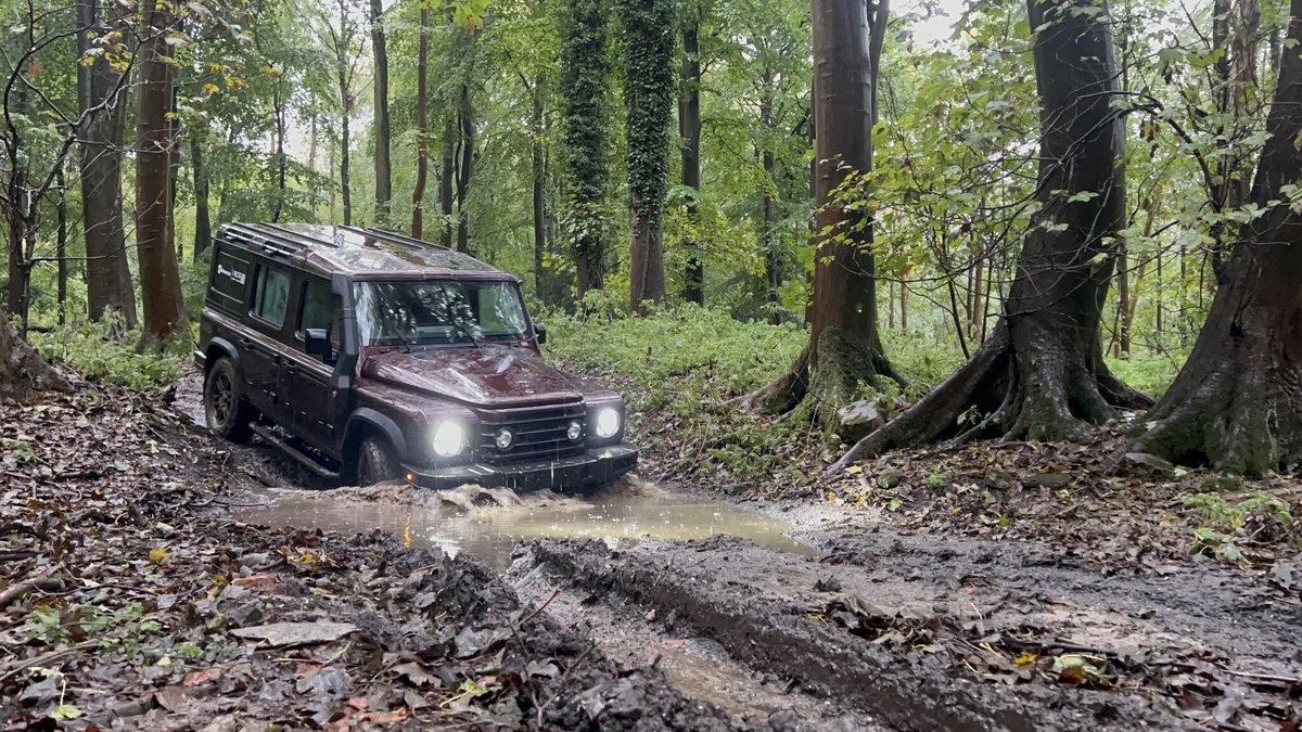 Another day of off-roading complete ✔️

Elveden Forest has proven to be the ideal terrain to demonstrate the Grenadier's off-road credentials. 

Want to experience the Grenadier yourself? ⬇️

🔗 - bit.ly/39NBH65 

#INEOSGrenadier #INEOSGrenadierAdventure #Grenadier4X4