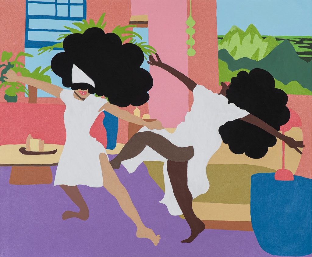 154artfair's tweet photo. 1-54 Presents continues online until end of October.

Image caption: Sheena Rose, French Creole, 2023, Acrylic on canvas, 30 x 36 in. Courtesy of the artist and Johansson Projects https://t.co/vj1u5EfJmb