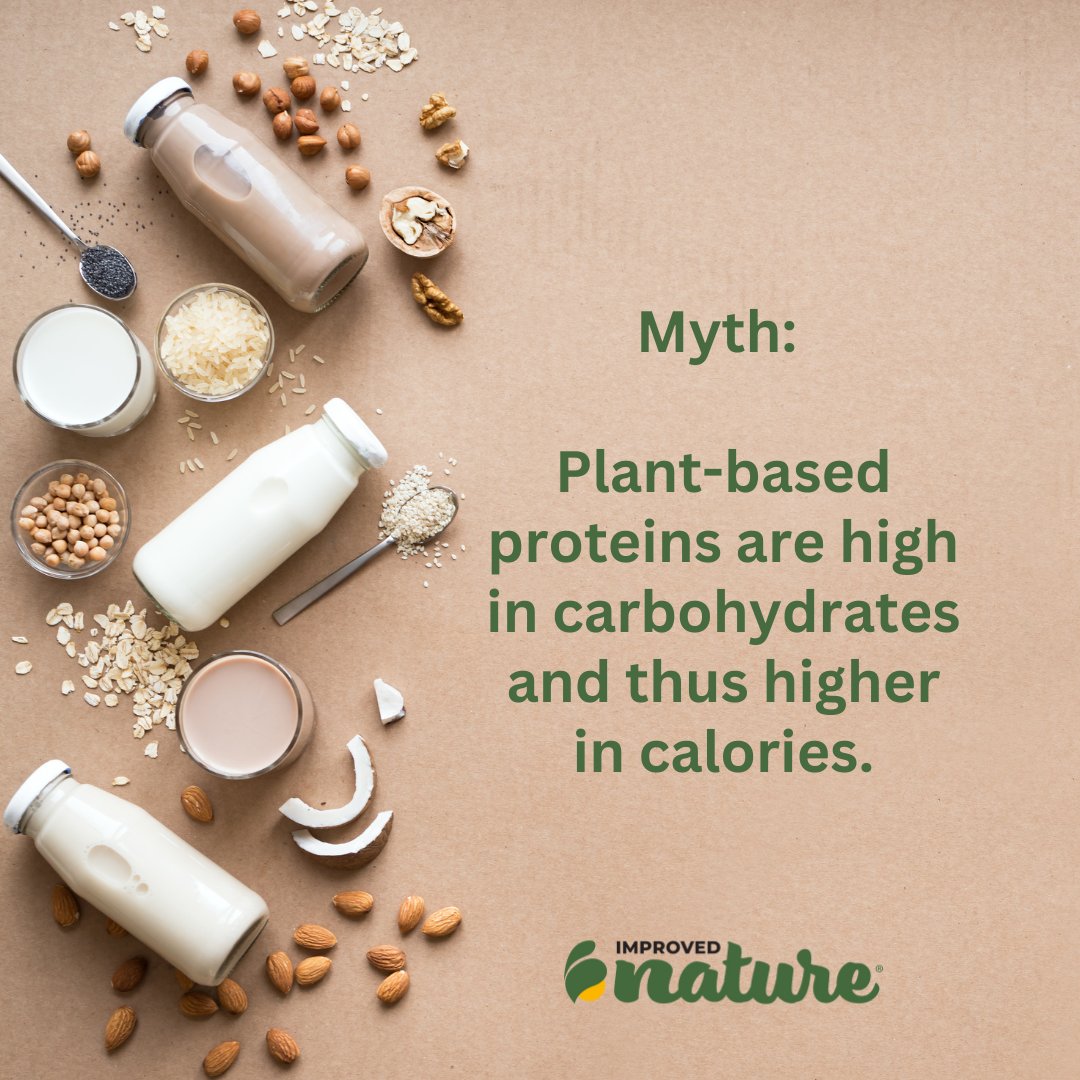 Plant-based proteins, while higher in carbs, give you more bang for your buck in fiber. The added bonus: fiber is not digested the way other carbohydrates are so you become more full without added calories.
