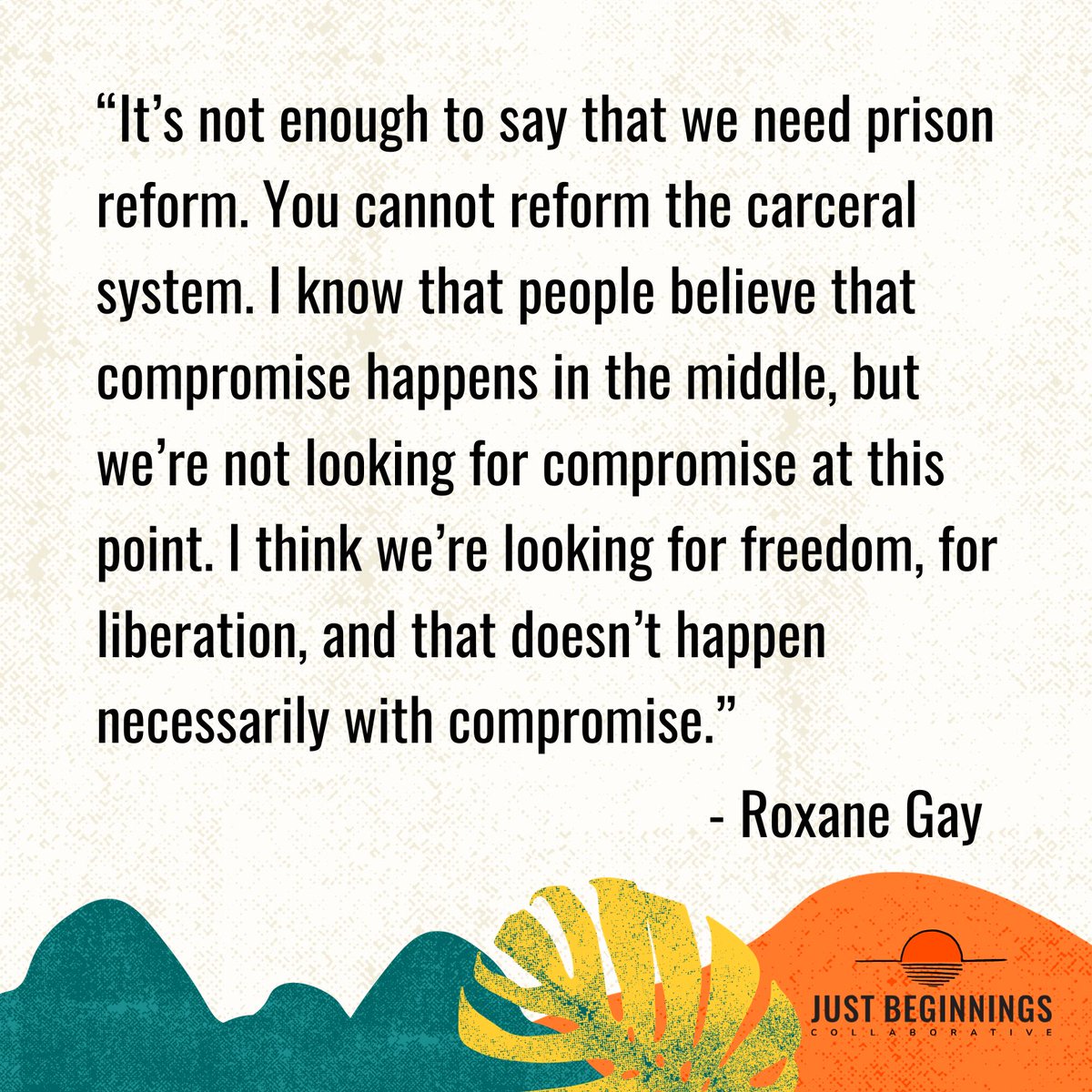You can’t reform a system that is fundamentally broken. Dismantling our system of punishment means nurturing our community in ways that prevent harm, like offering mutual aid, fostering safety, and promoting accountability. 

#abolitionistfeminism #feminism #transformativejustice