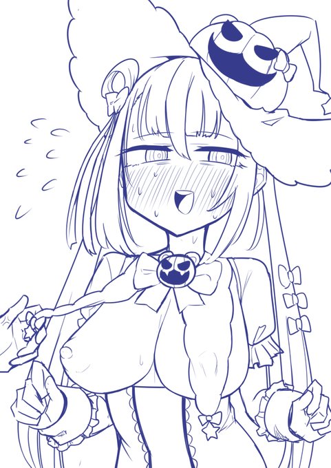 ハロウィンムサシちゃんがすけべ過ぎてムカついたのでらくがき 