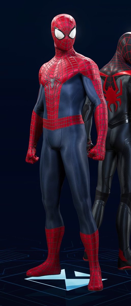 MSM_Access's tweet photo. The Amazing Spider-Man 2 Suit before and after Version 1.001.003…… #SpiderMan2PS5 #BeGreaterTogether https://t.co/r1VNWeV3tJ