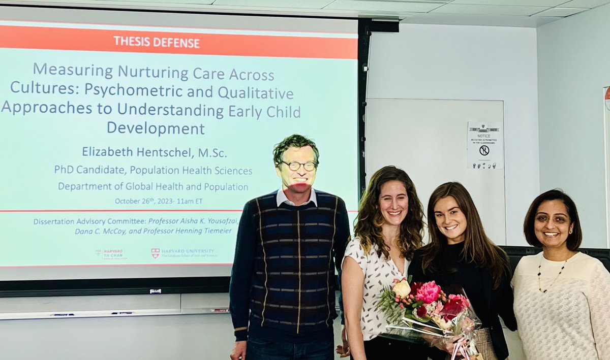 Congrats to Harvard's newest Dr. <a href="/ehentschel1/">Elizabeth Hentschel, PhD</a>! Phenomenal work and a phenomenal human 🥳