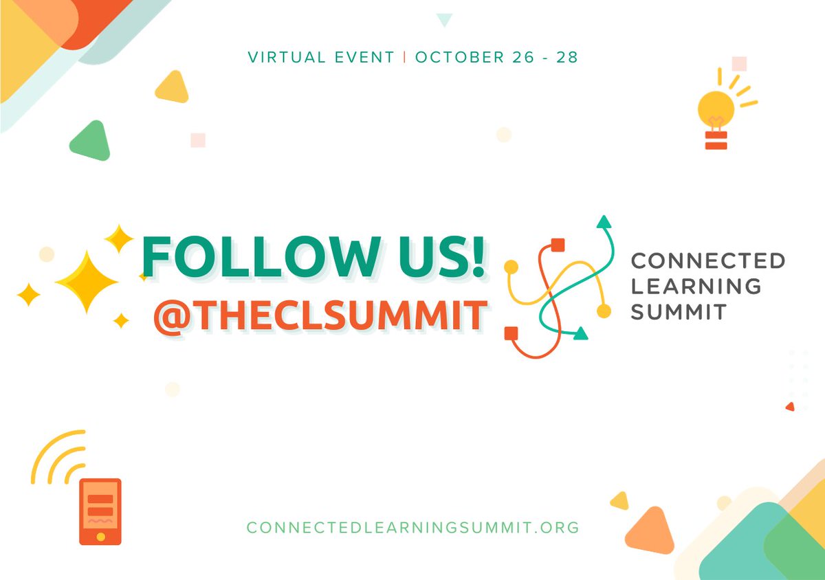 TheCLAlliance's tweet image. Stacked agenda today for #CLSummit2023 Pre-conference! Don&apos;t forget to follow @TheCLSummit for live Connected Learning Summit updates. 😄

Our first meeting starts in 2 hours — we’ll see you on the Whova platform! ✊